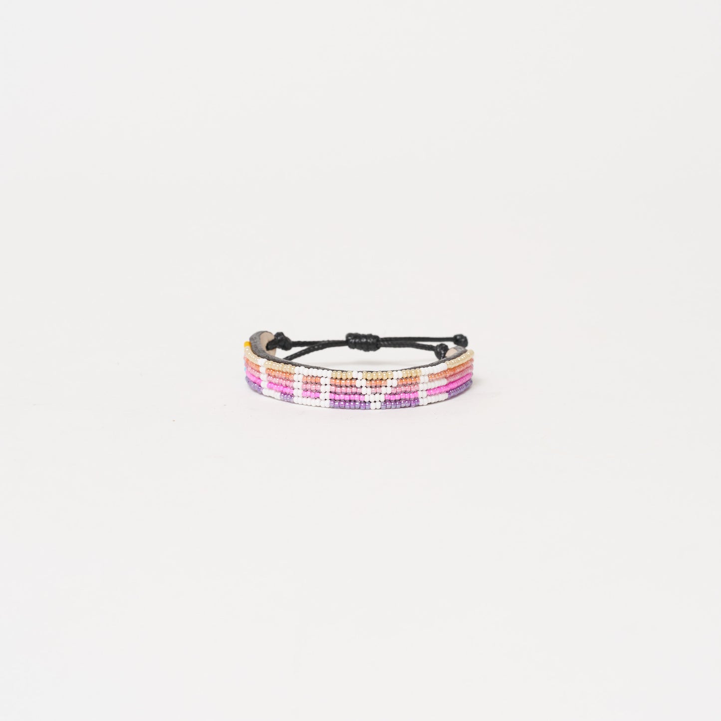 LOVE Bracelet - Pink Multi Stripe