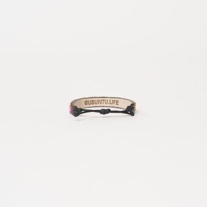 LOVE Bracelet - Pink Multi Stripe