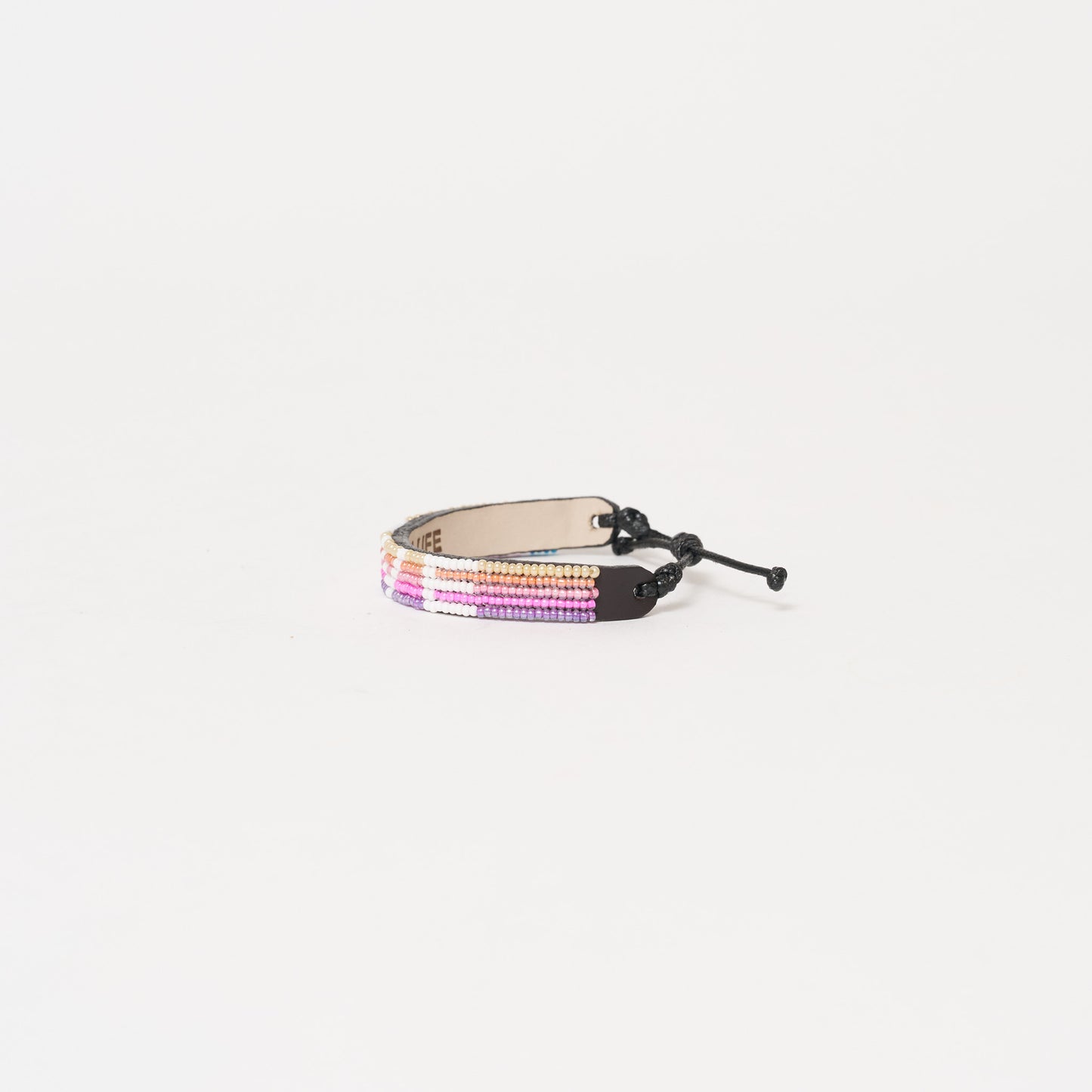 LOVE Bracelet - Pink Multi Stripe