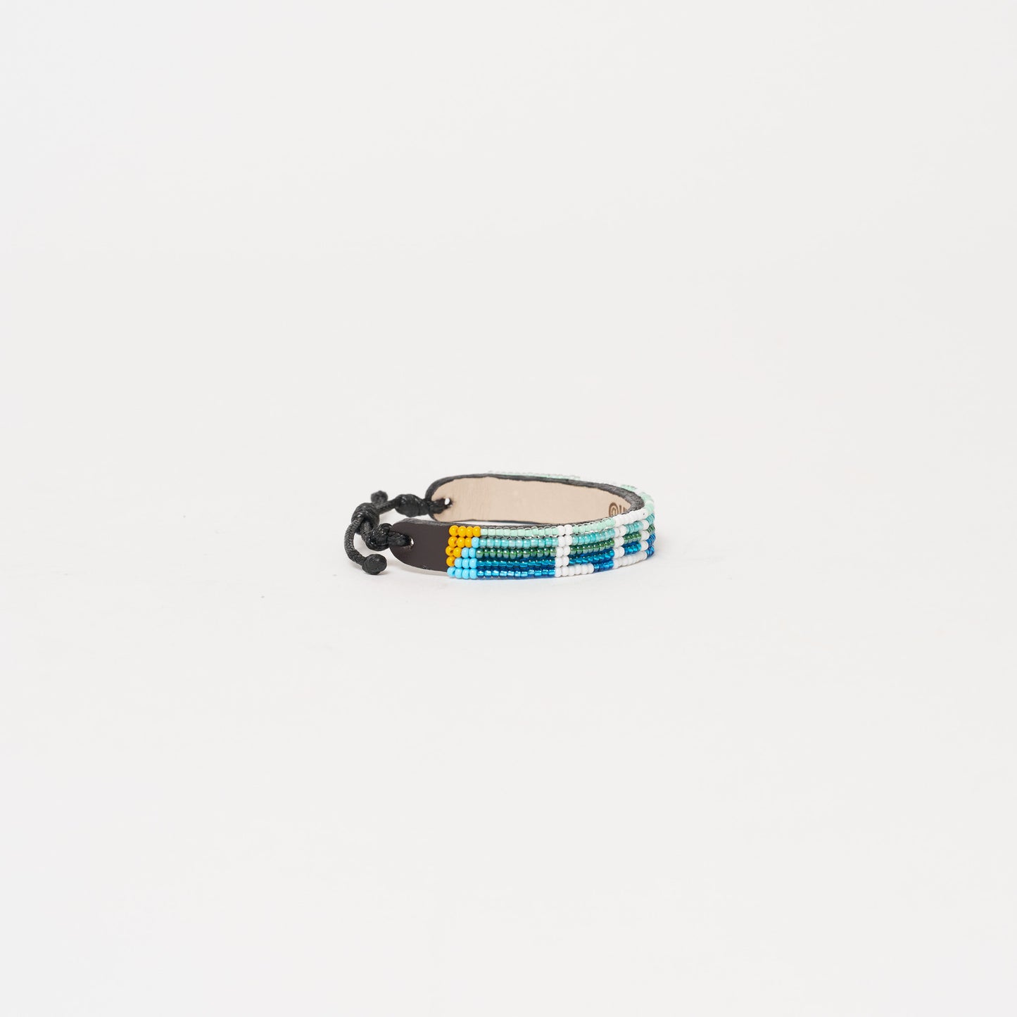 LOVE Bracelets- Green Multi Stripe