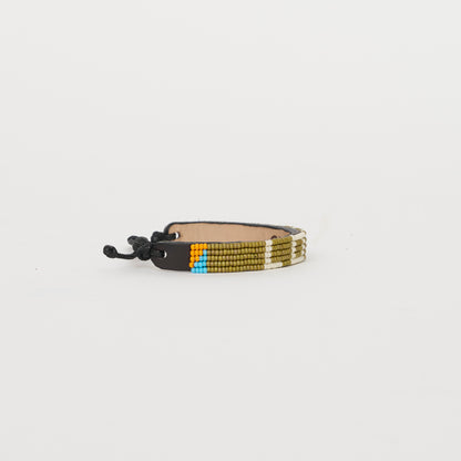 LOVE Bracelet - Sage/Cream