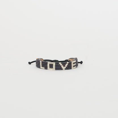 LOVE Bracelet - Slate/Cream