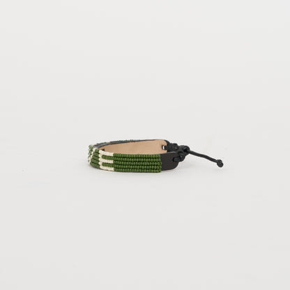 LOVE Bracelet - Olive/Cream