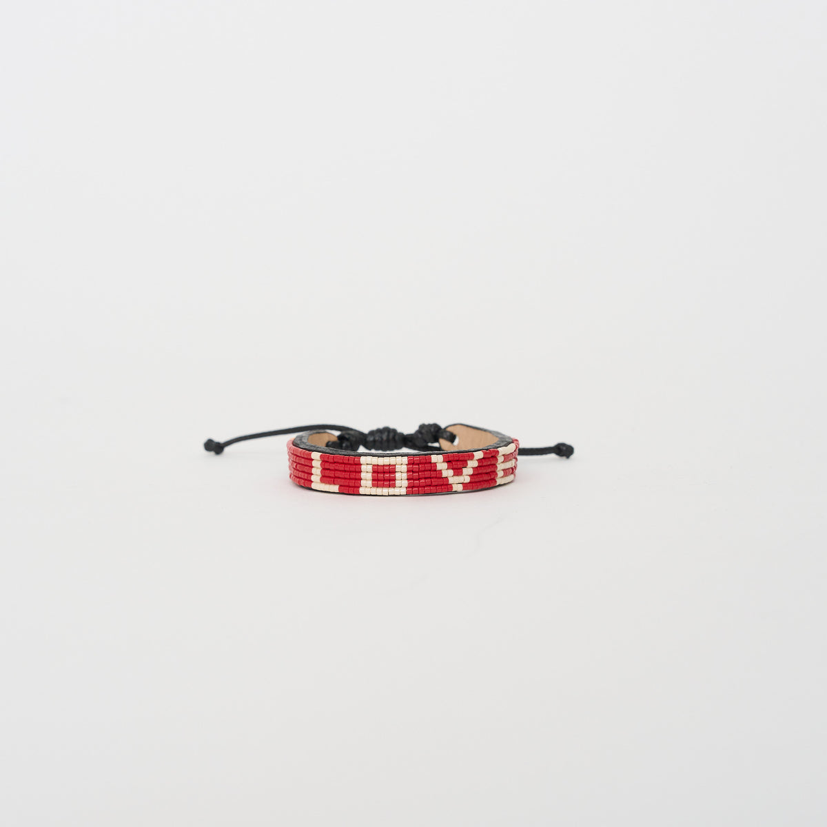 LOVE Bracelet - Crimson/Cream