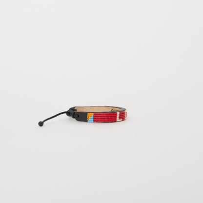 LOVE Bracelet - Crimson/Cream