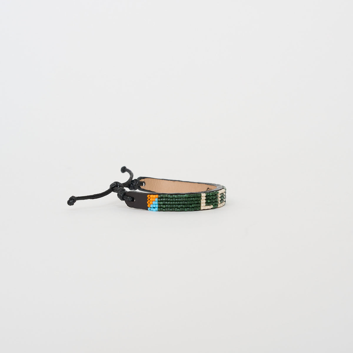 LOVE Bracelet - Pine/Cream