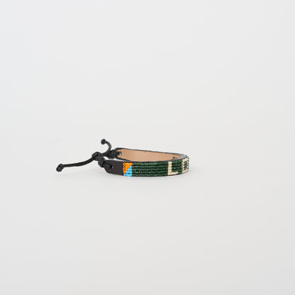 LOVE Bracelet - Pine/Cream