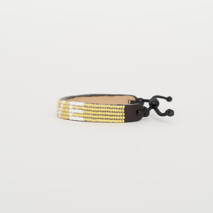 LOVE Bracelet – Daffodil/White