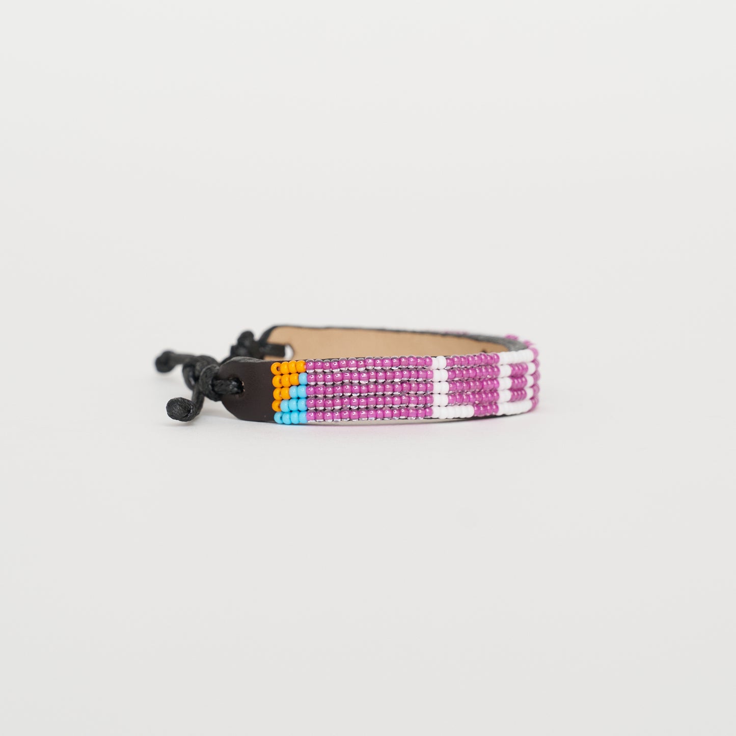 LOVE Bracelet – Fuchsia/White