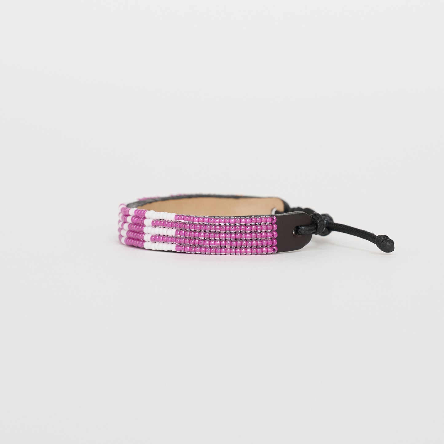 LOVE Bracelet – Fuchsia/White