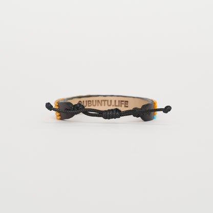 LOVE Bracelet – Tangerine/White