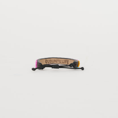 LOVE Bracelet – Bubblegum/White
