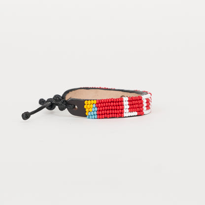 LOVE Bracelet - Red/White