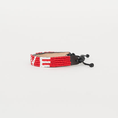 LOVE Bracelet - Red/White
