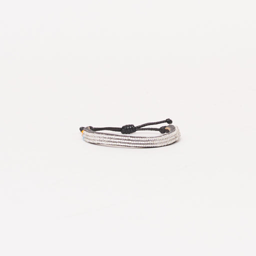 Skinny Solid Bracelet - Silver