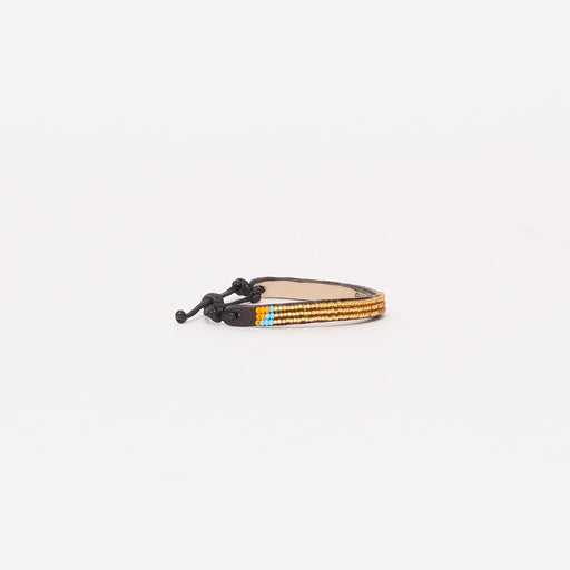 Skinny Solid Bracelet - Gold lifestyle image