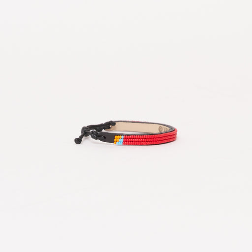 Skinny Solid Bracelet - Deep Red lifestyle image