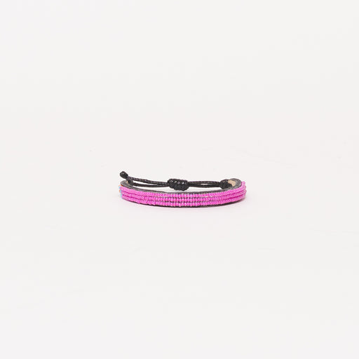 Skinny Solid Bracelet - Fuchsia Pink