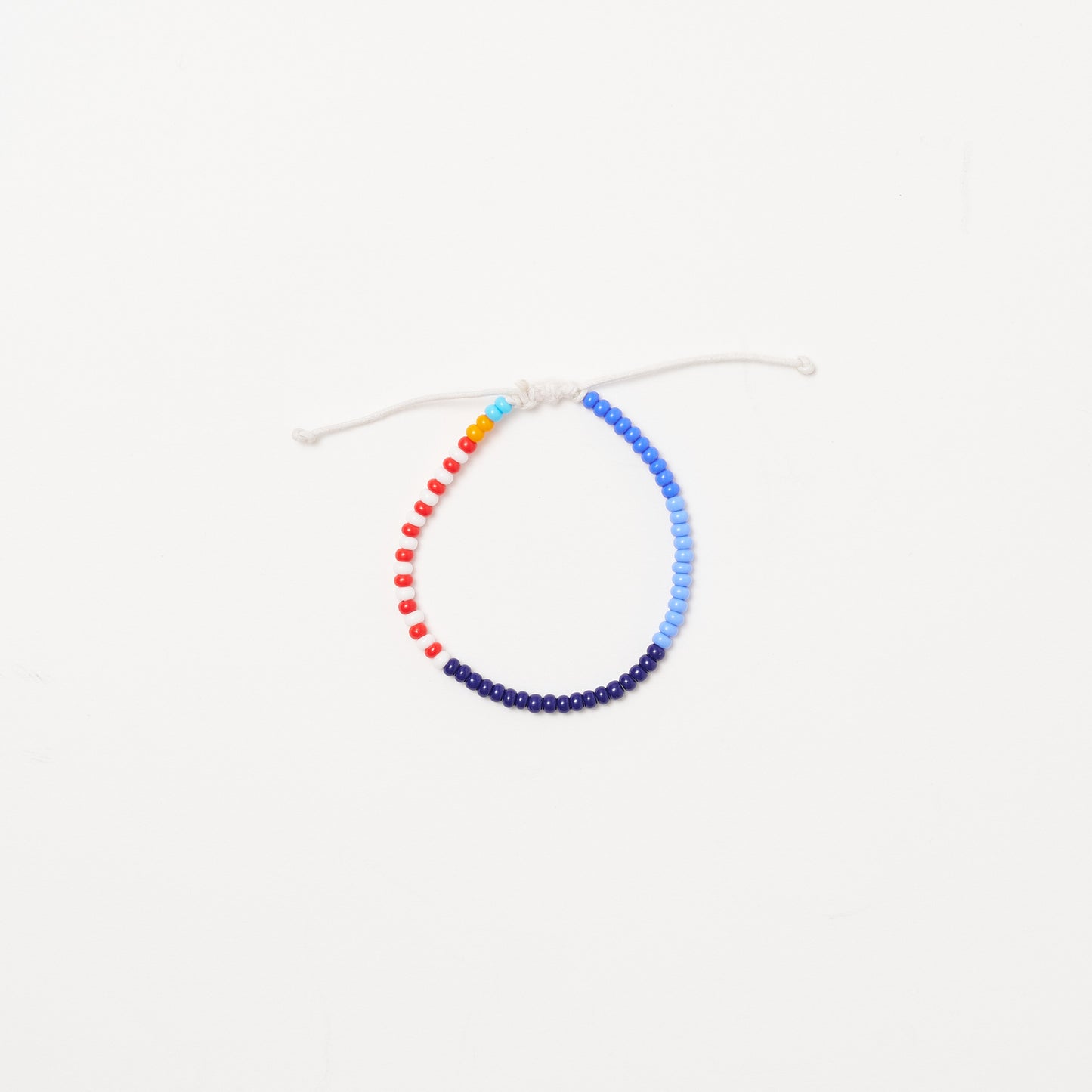 Single Strand Bracelet - Blue/Red