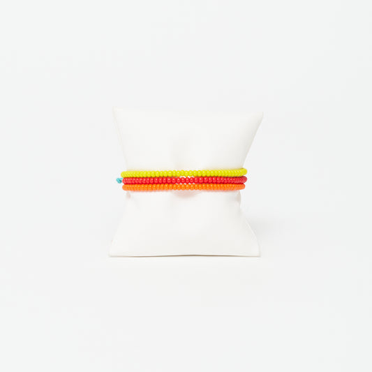 Single Strand Bracelet - 3-Pack - Warm