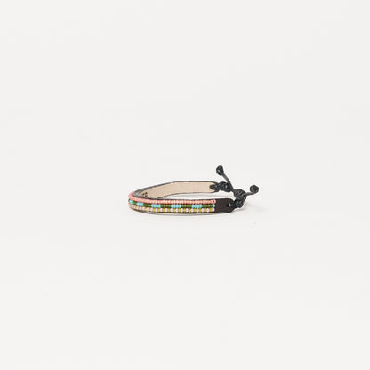 Skinny Nija Bracelet - Coral/Fatigue Multi