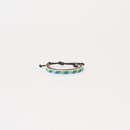 Skinny Mstari Bracelet - Mint Multi