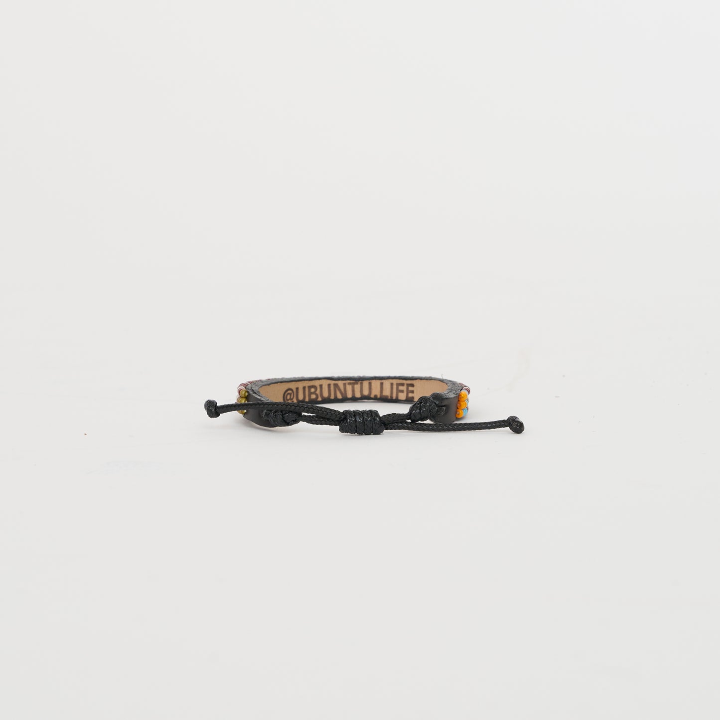 Skinny Msalaba Bracelet – Terracotta/Cream/Olive