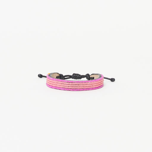 Solid Stripe Bracelet - Pink