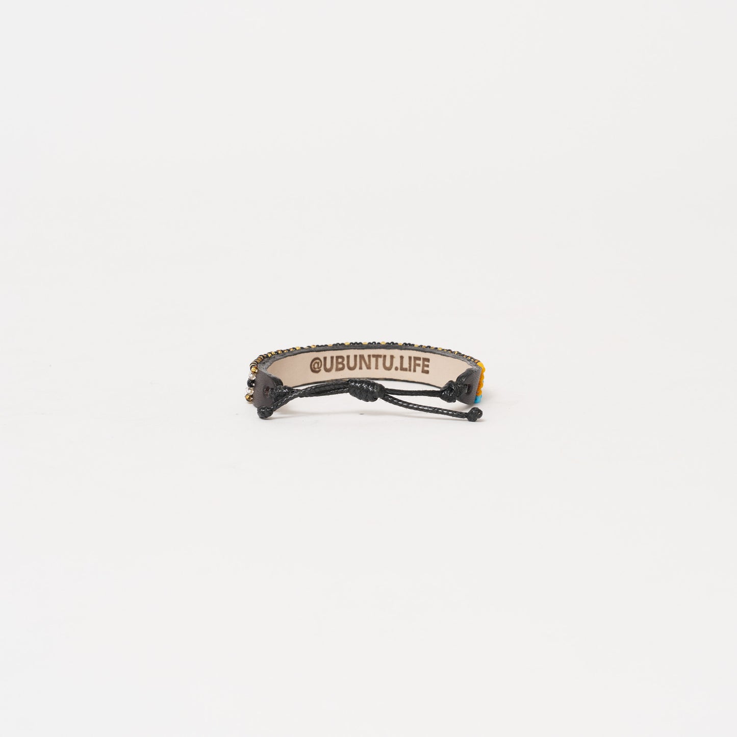 Pattern Bracelet - Black Metallic Multi