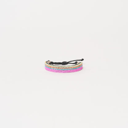 Pattern Bracelet- Sunset Multi
