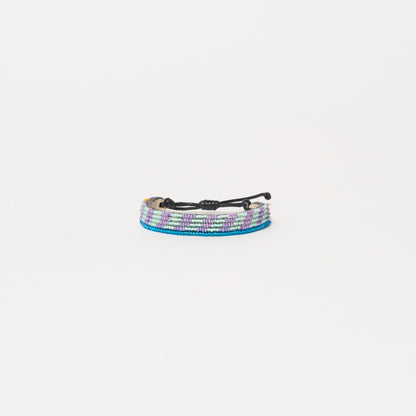 Mstari Bracelet - Violet Multi