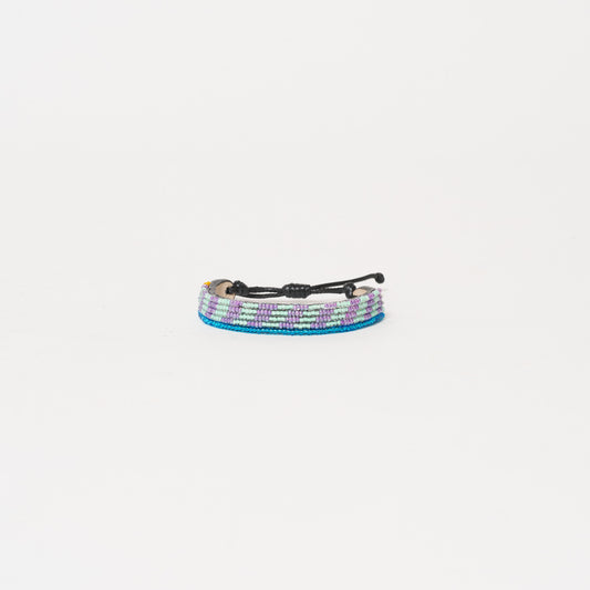 Mstari Bracelet - Violet Multi