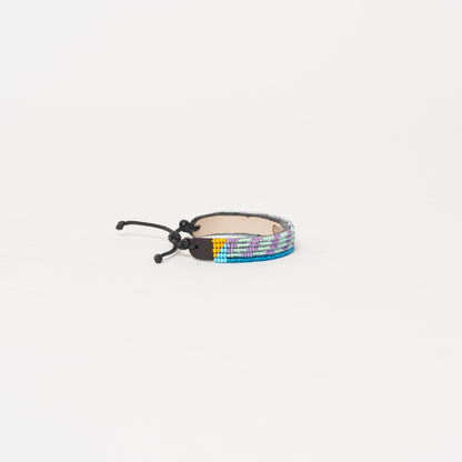 Mstari Bracelet - Violet Multi