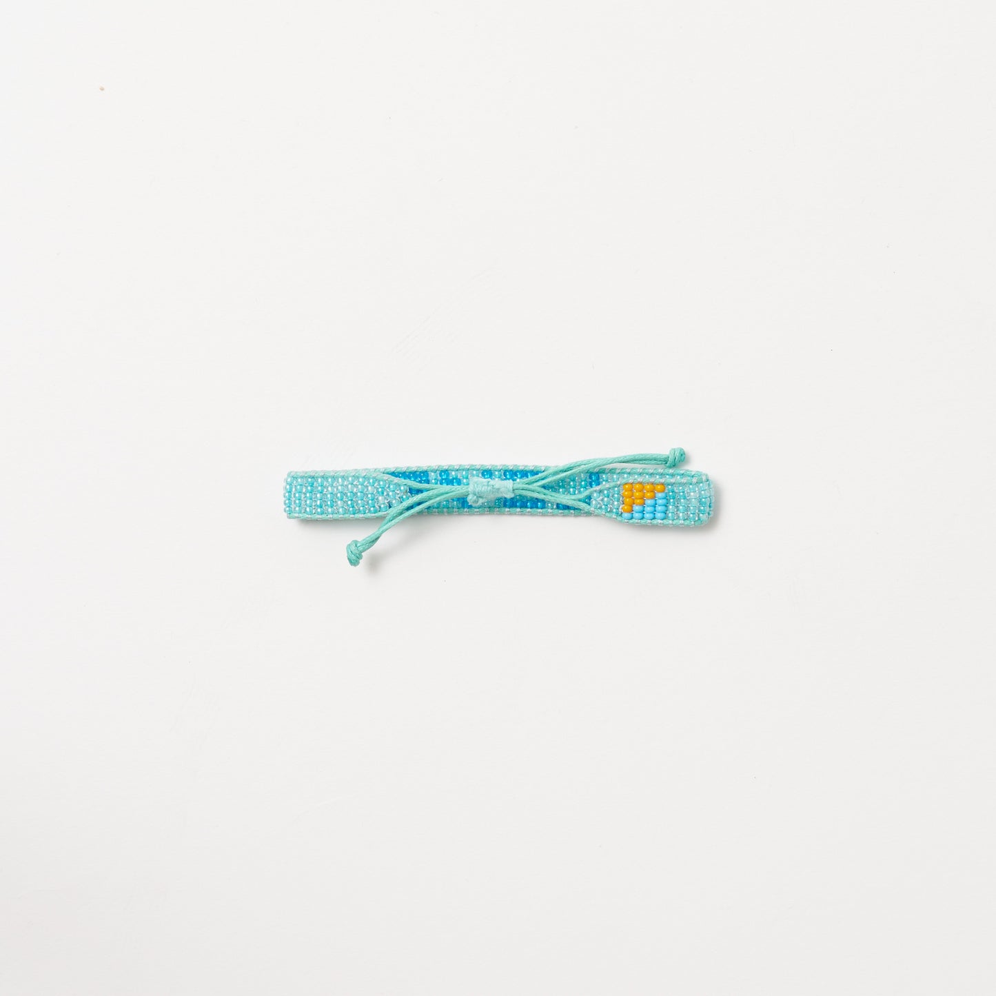 Woven LOVE Bracelet - Mint/Marine