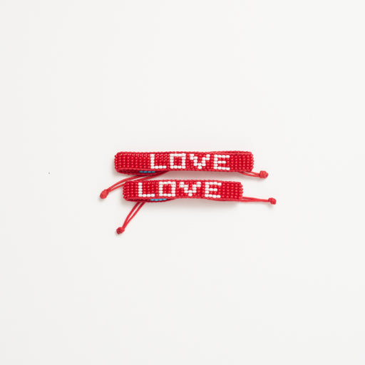 Big & Kid Woven LOVE Pack - Red