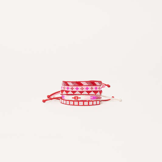 Mini Woven Bracelets (Set of 5)