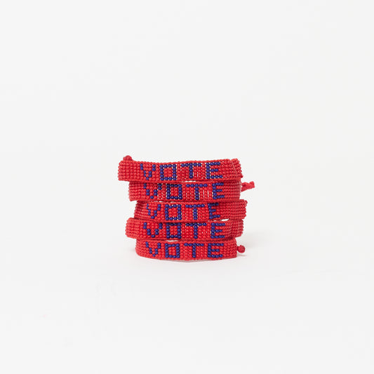 VOTE Bracelet Bundle - Red/Navy