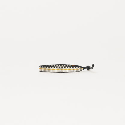 Woven Pattern Bracelet - Metallic Multi