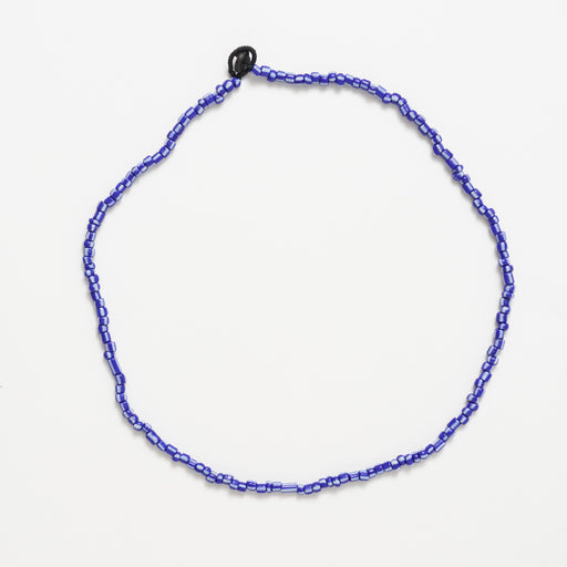 Single Strand Solid Necklace - Deep Blue