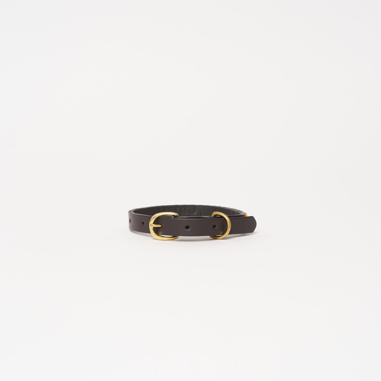 LOVE Dog Collar - Red/White