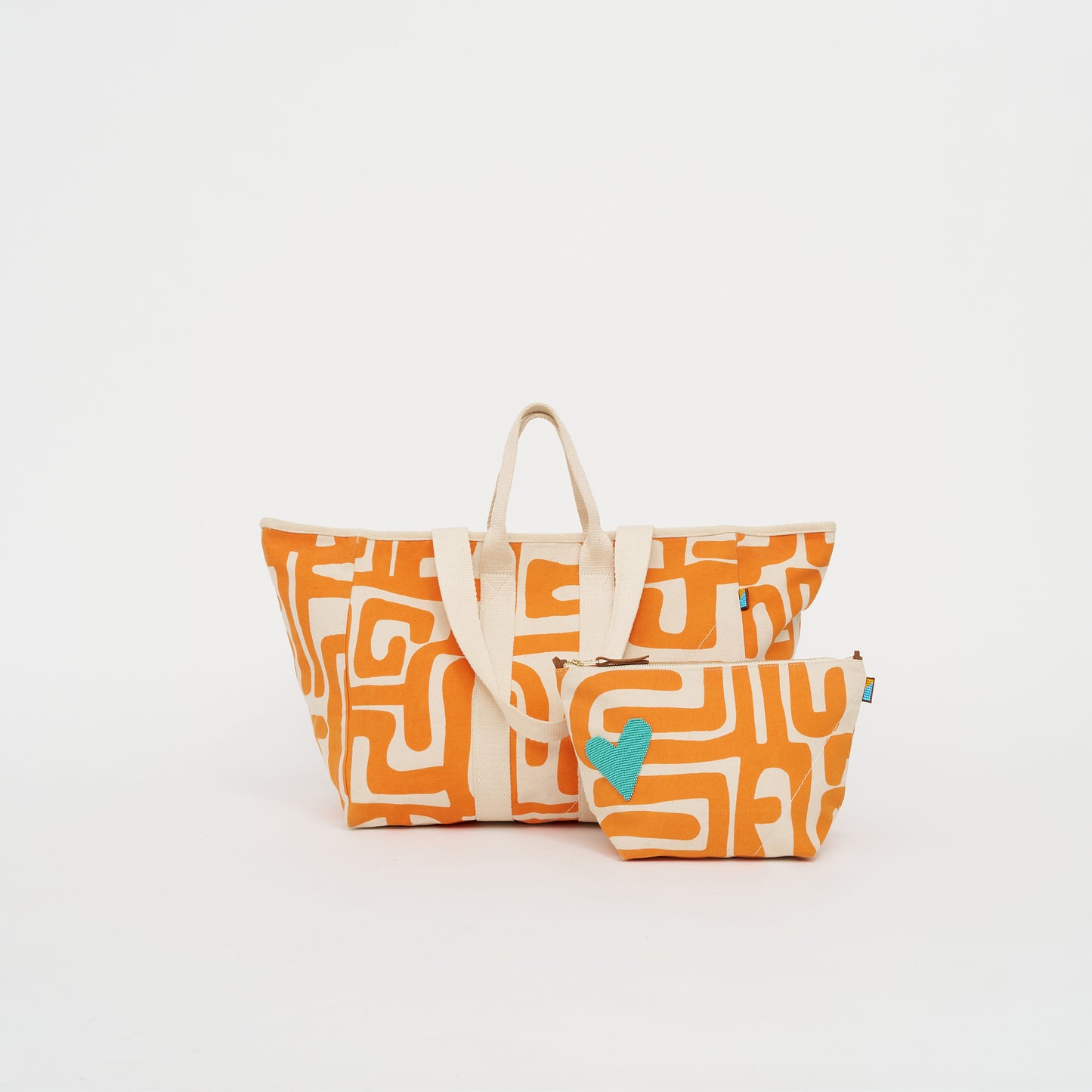 Utility Tote Savanna Citrus Kuba Bundle