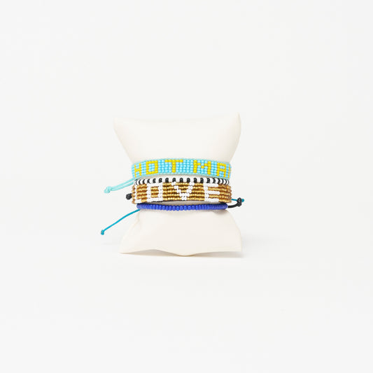 FINAL SALE: Saver Bracelet Stack #12