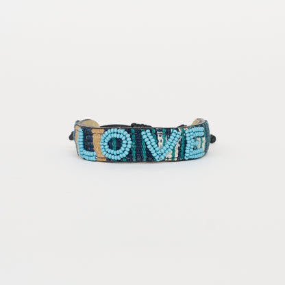 Mara Baule LOVE Bracelet - Turquoise