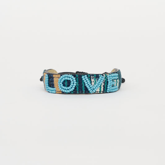 Mara Baule LOVE Bracelet - Turquoise