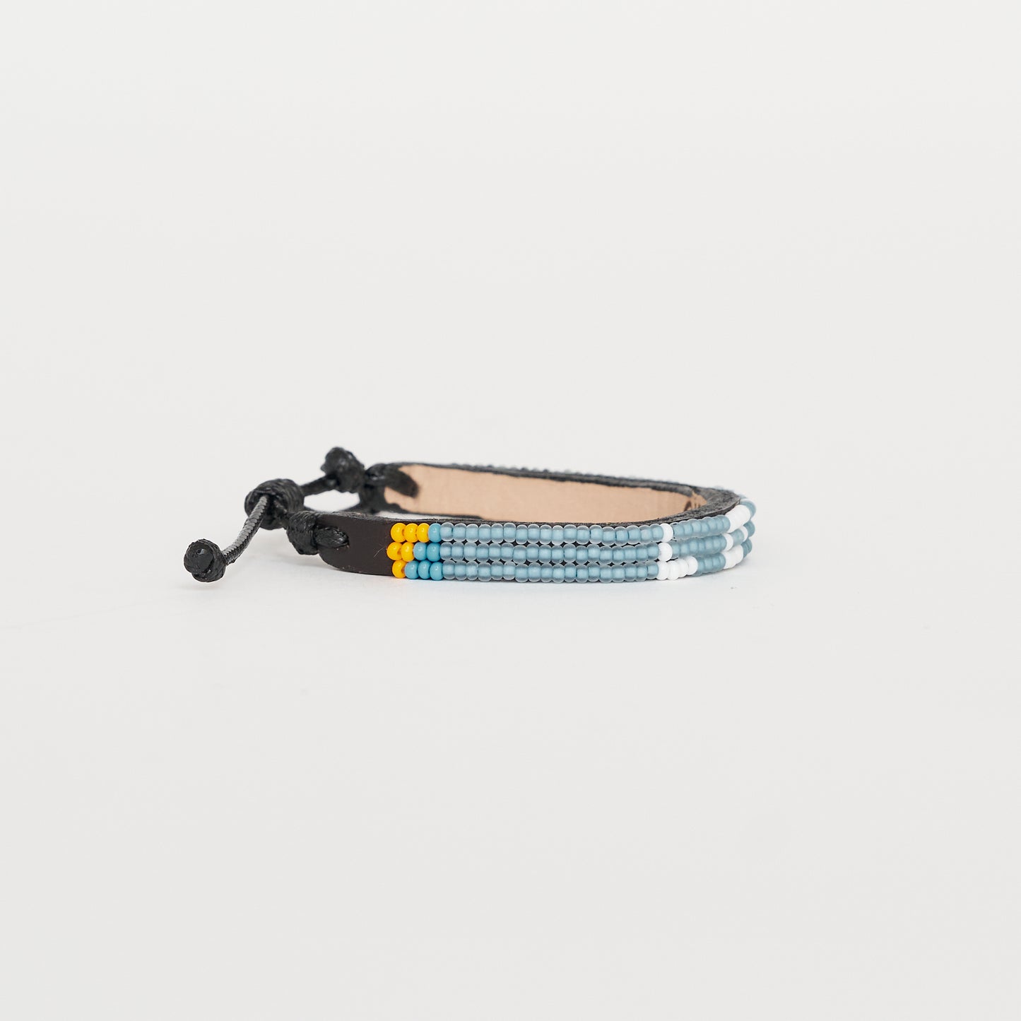 Skinny LOVE Bracelet - Blue/White