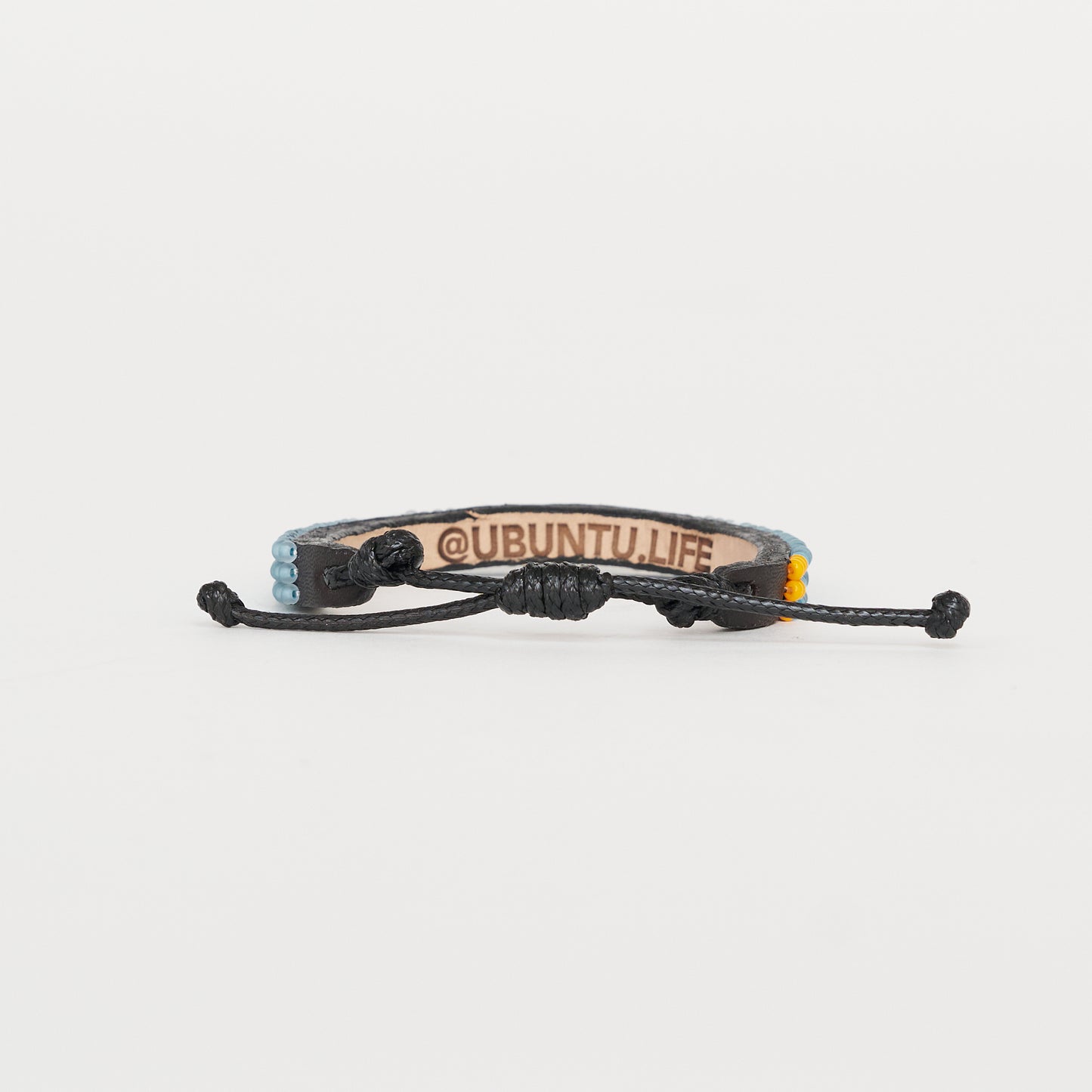 Skinny LOVE Bracelet - Blue/White