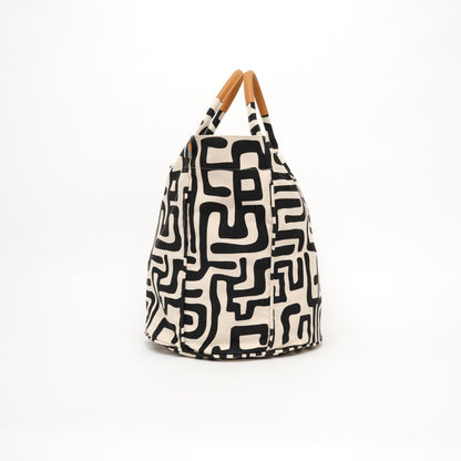 Long Weekender Bag - Black Kuba