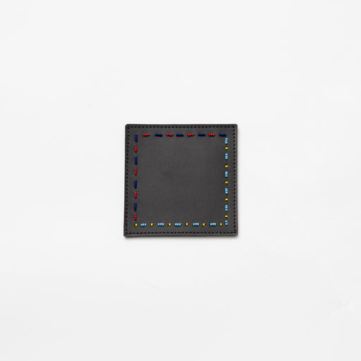 Beaded Leather Coasters lifestyle image