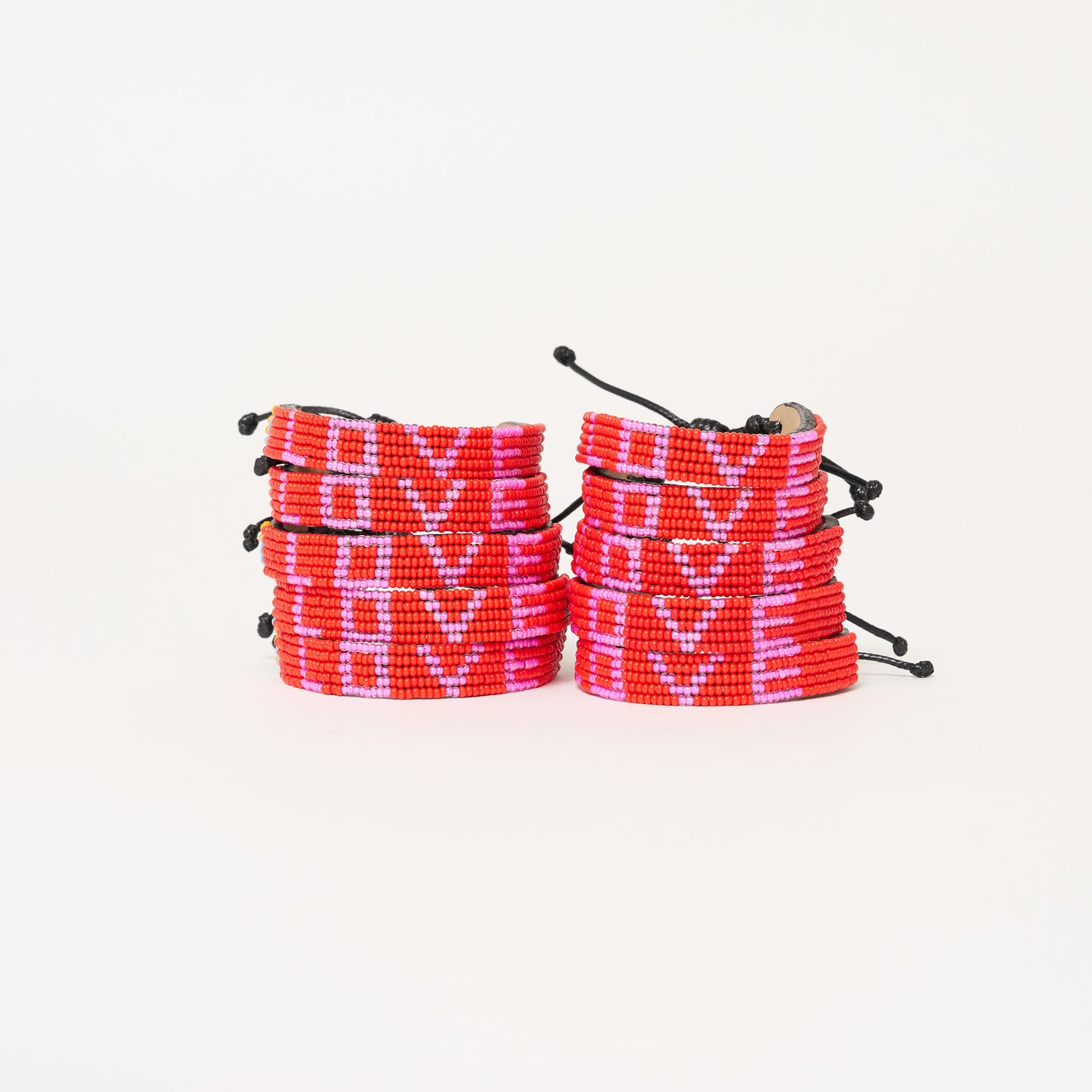 LOVE Bracelet Bundle - Cherry/Bubblegum