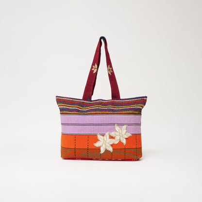 Aso-Oke Tote - Sunset